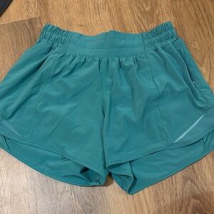 lululemon athletica Teal Athletic Shorts